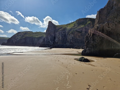 Lydstep caves  photo