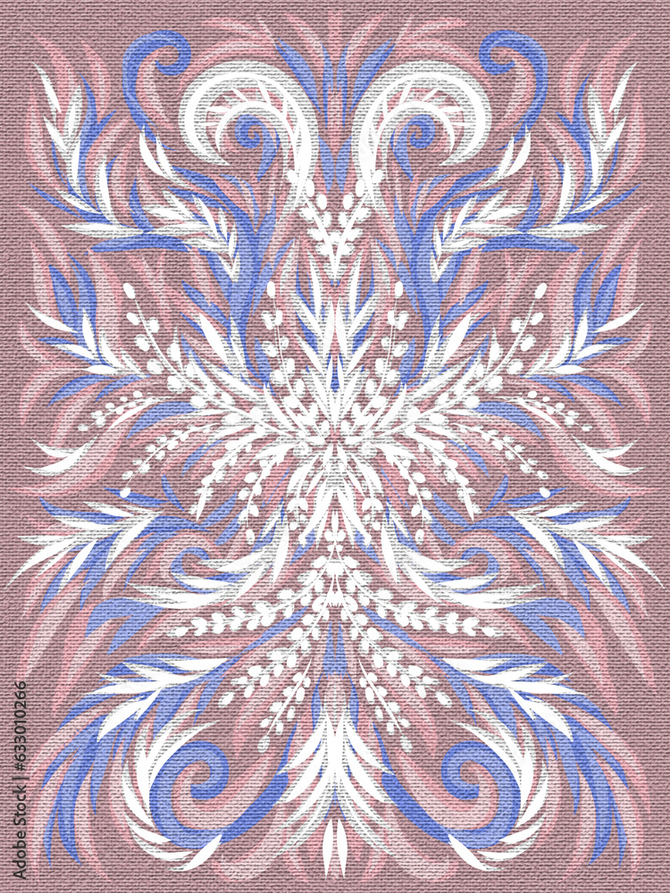Fototapeta premium bright and colorful cover with patterns 