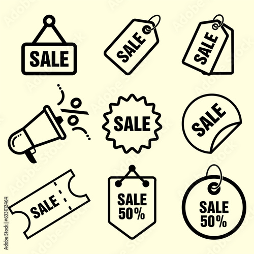 One of the identity items that shows a brand or selling price in a sale made in Indonesia, Kendal 08 August