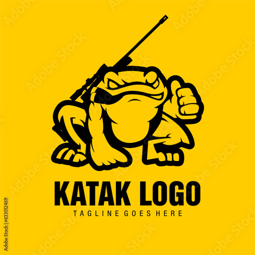a logo shaped like an animal depicting the preservation of living things made in Indonesia, Kendal, 08 August