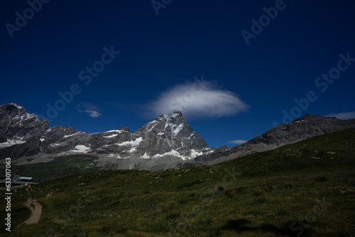 montagna cervino e plateau Rosa 