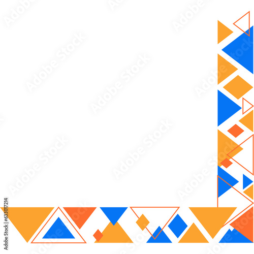 Free Download Geometric Corner Decoration - GFXLoad