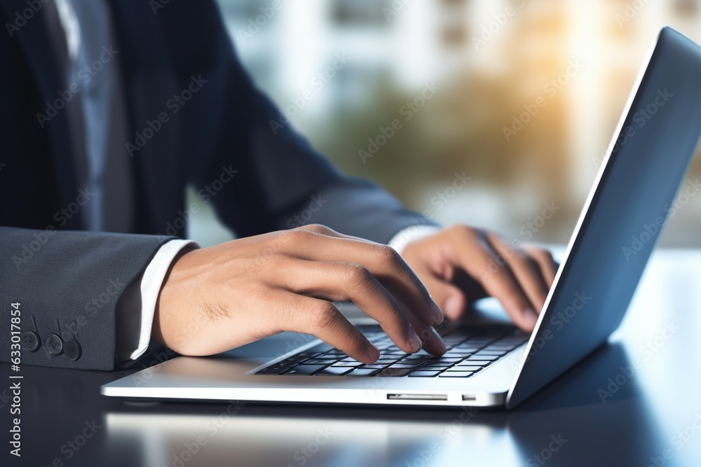 Online working telecommuting concept Online working telecommuting concept