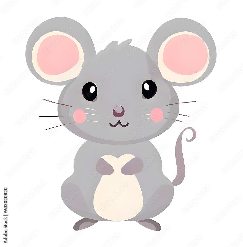 Cute Mouse Cartoon Vector Illustration Cute Mouse Cartoon Vector Illustration