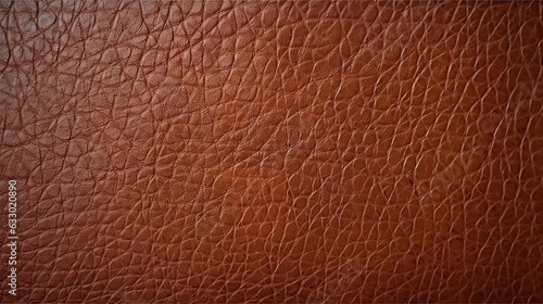 Light brown colored cow leather texture, generative ai
