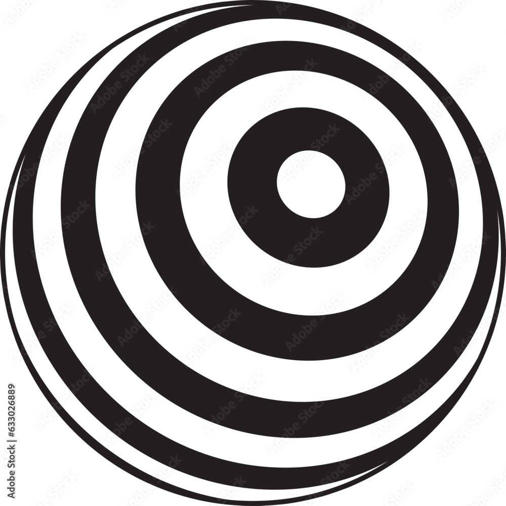 black and white target black and white target