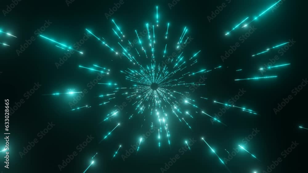 Cyan Moving Glitter Background VJ Loop in 4K Cyan Moving Glitter Background VJ Loop in 4K