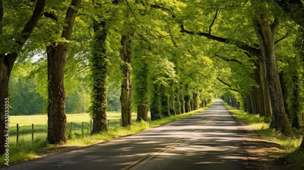 Mountain road. Landscape with rocks, sunny sky with clouds and beautiful asphalt road in the evening in summer. Highway in mountains, Generative AI illustration Mountain road. Landscape with rocks, sunny sky with clouds and beautiful asphalt road in the evening in summer. Highway in mountains, Generative AI illustration