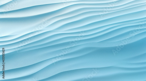 An empty space with an abstract azure blue background that masterfully captures the essence of rippling water, invoking a sense of serene calmness.