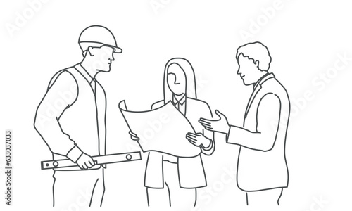 Project managers, and employees