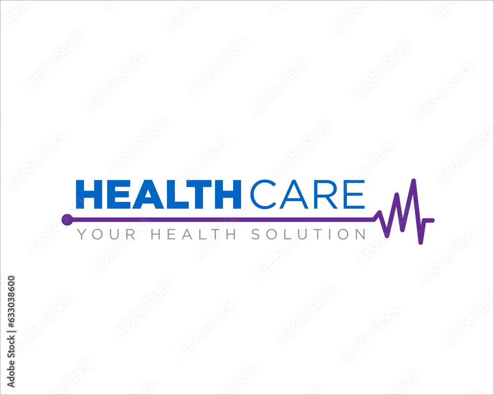 pulse health care logo designs simple for medical logo and service