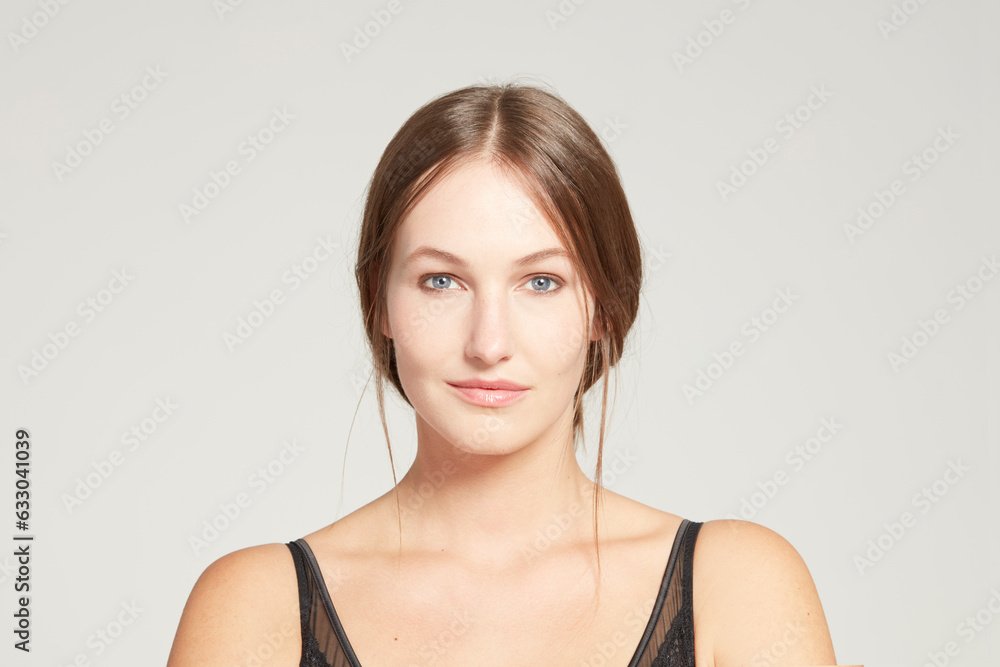 Portrait of young model. Portrait of young model.