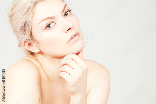 Portrait of young woman photo