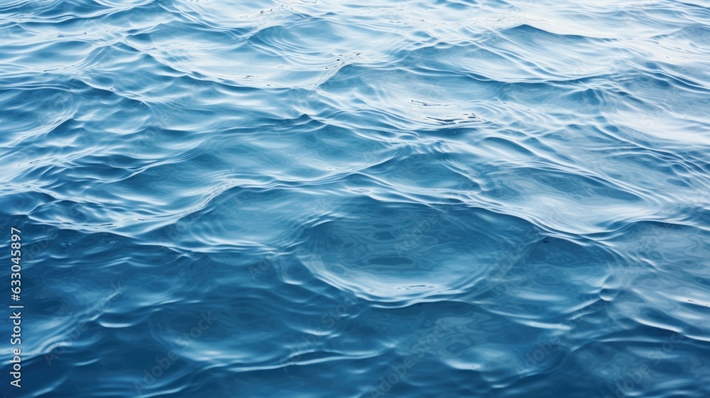 blue water background. Generative AI blue water background. Generative AI