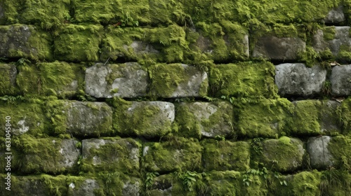 stone wall background. Generative AI