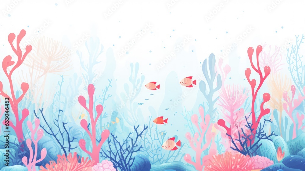 abstract watercolor background. Generative AI abstract watercolor background. Generative AI
