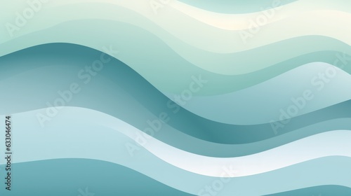 abstract blue wave background. Generative AI © ArtSpree