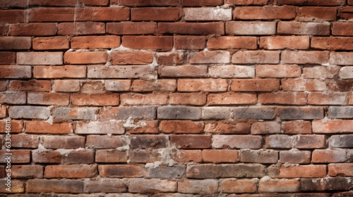 old brick wall. Generative AI