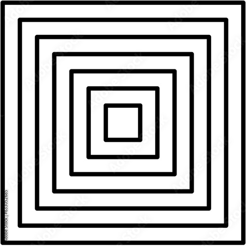 looping square motive pattern 