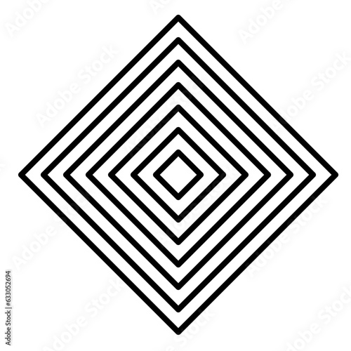 looping square motive pattern 