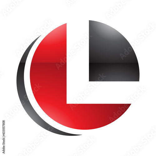 Red and Black Glossy Circle Shaped Letter L Icon Free Download Red and Black Glossy Circle Shaped Letter L Icon - GFXLoad