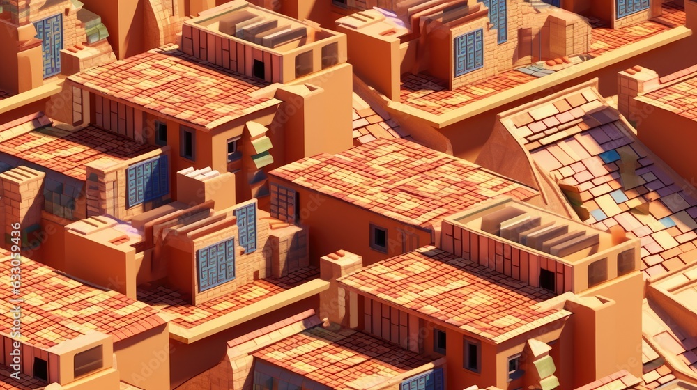 Solar panels on a roof are incorporated into the buildings original tiles Solar panels on a roof are incorporated into the buildings original tiles