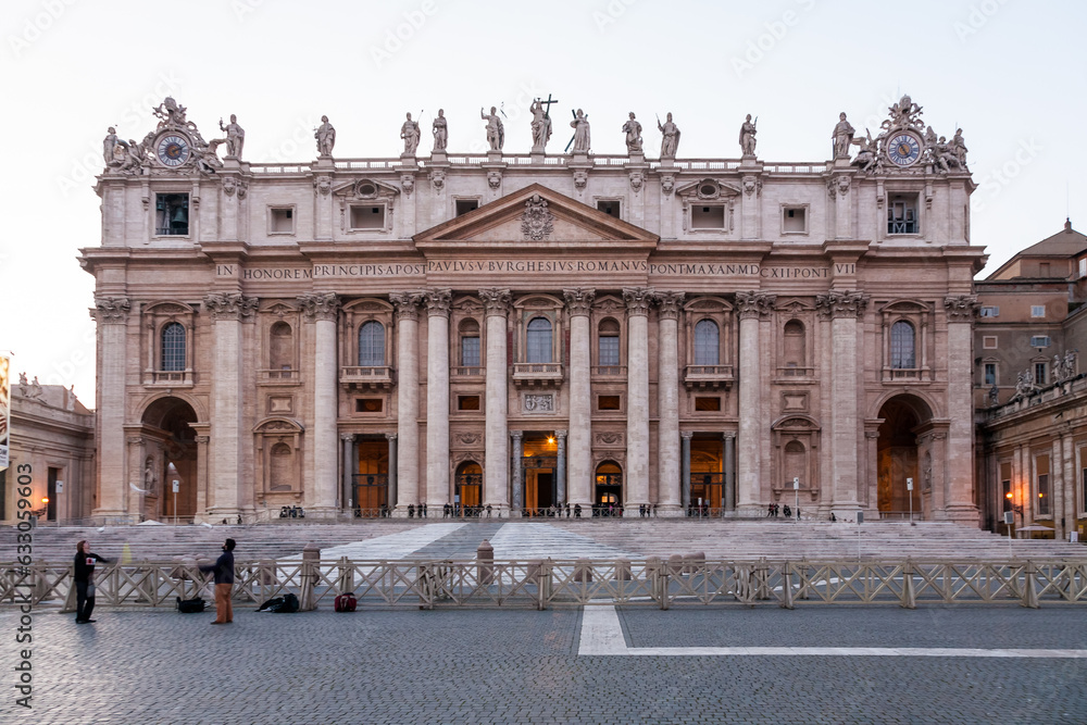 The Papal Basilica of St. Peter in the Vatican