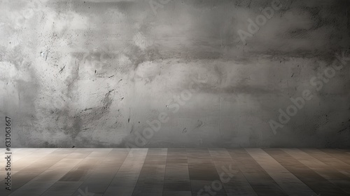 empty concrete cement wall showcase template product display abstract blank background for produck mockup template background ai generate