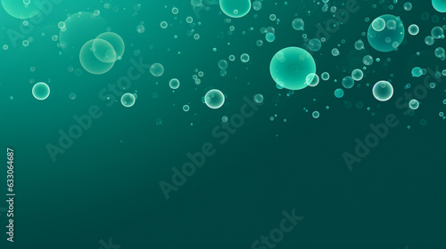 A tranquil minimalistic deep sea green background, embodying calmness and elegance.