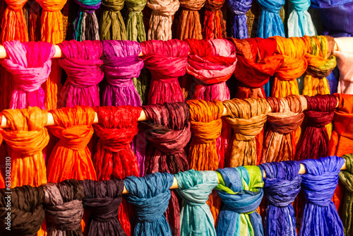 Colourful Silk Scarves