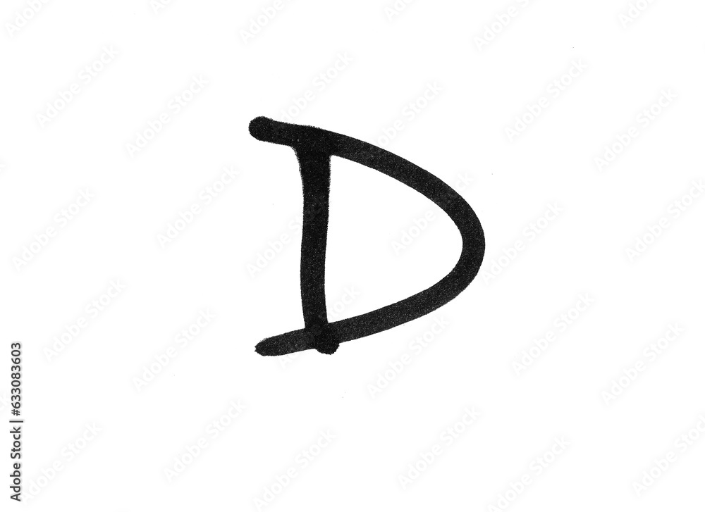marker letter isolated mark hand draw marker letter isolated mark hand draw