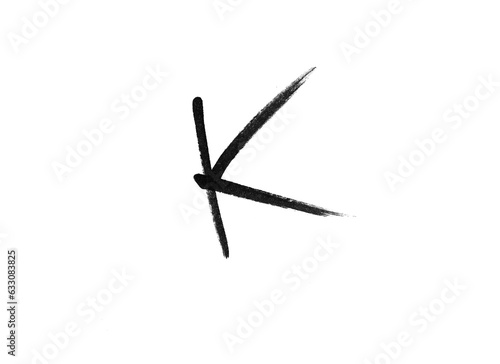 marker letter isolated mark hand draw png © Michele
