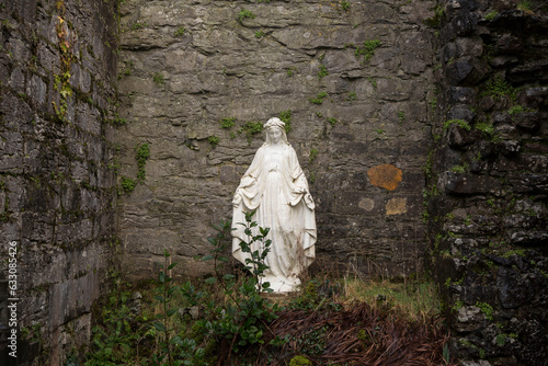 Virgin Mary statue