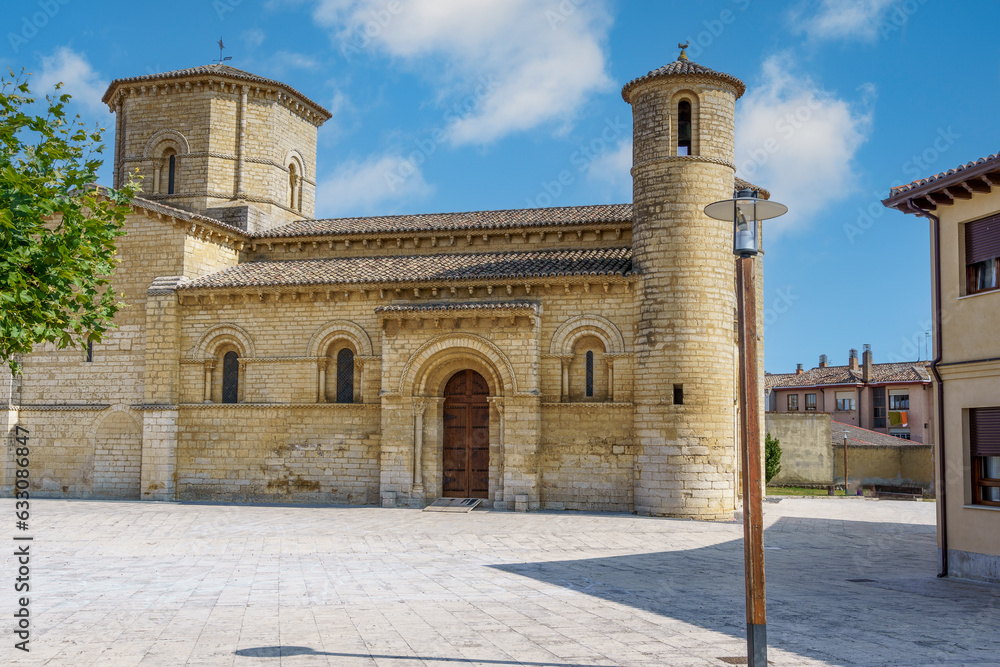Church of San Martín de Tours is a Catholic temple erected in the second half of the 11th century in Frómista, Palencia, Spain, located on the Camino de Santiago. It belongs to the Romanesque style
