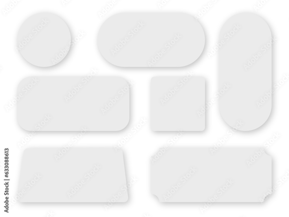 Quote icons set with realistic shadow isolated on transparent background. Social media icons. Quote icons set with realistic shadow isolated on transparent background. Social media icons.