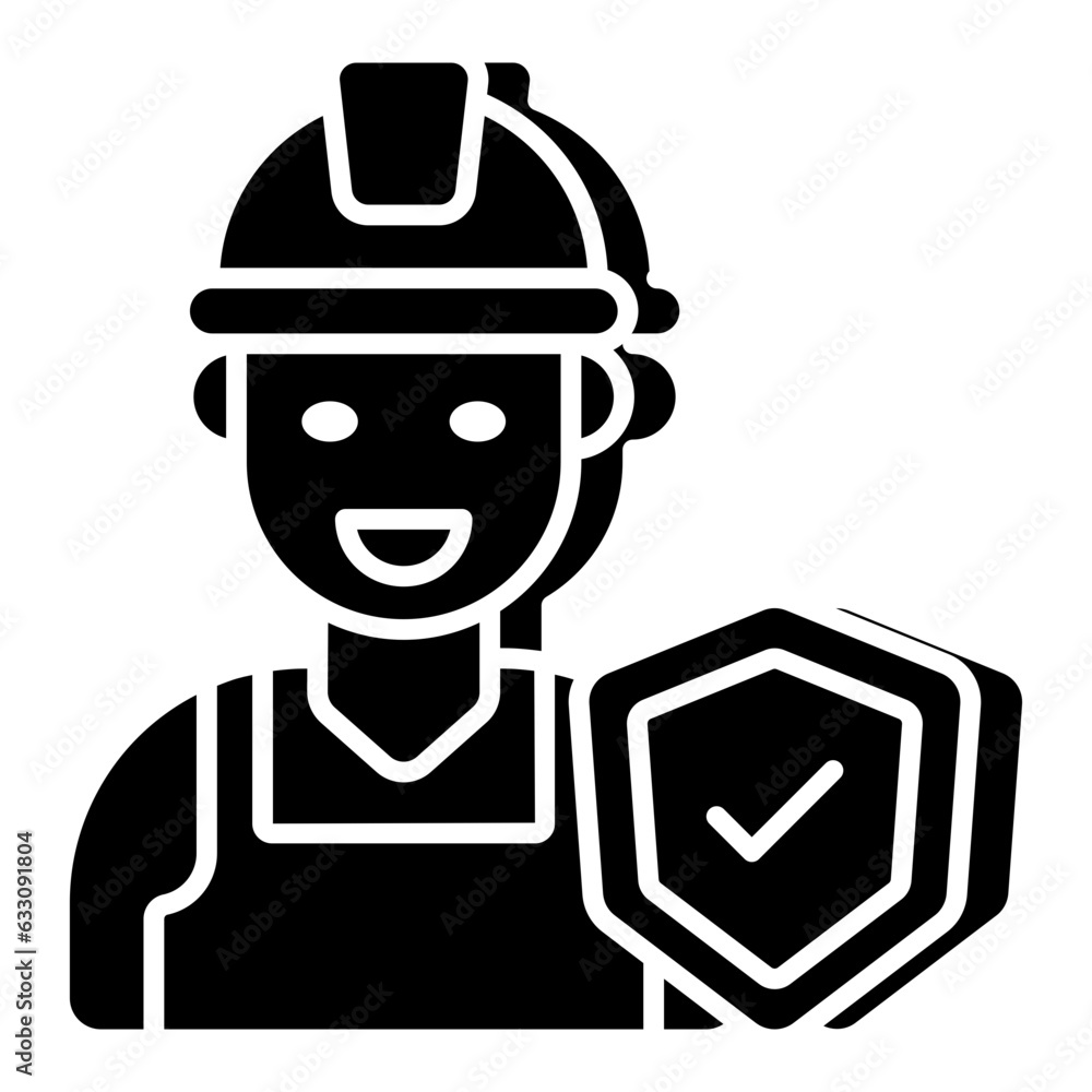 Trendy vector design of labor insurance Trendy vector design of labor insurance