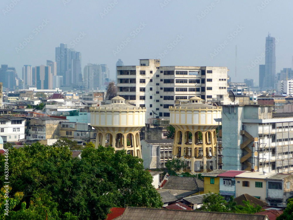 Panoramic view of Central Bangkok