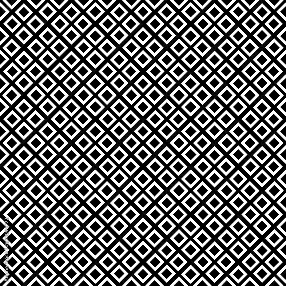 Black and white seamless pattern texture. Greyscale ornamental graphic design. Mosaic ornaments. Pattern template. Vector illustration. EPS10. Black and white seamless pattern texture. Greyscale ornamental graphic design. Mosaic ornaments. Pattern template. Vector illustration. EPS10.