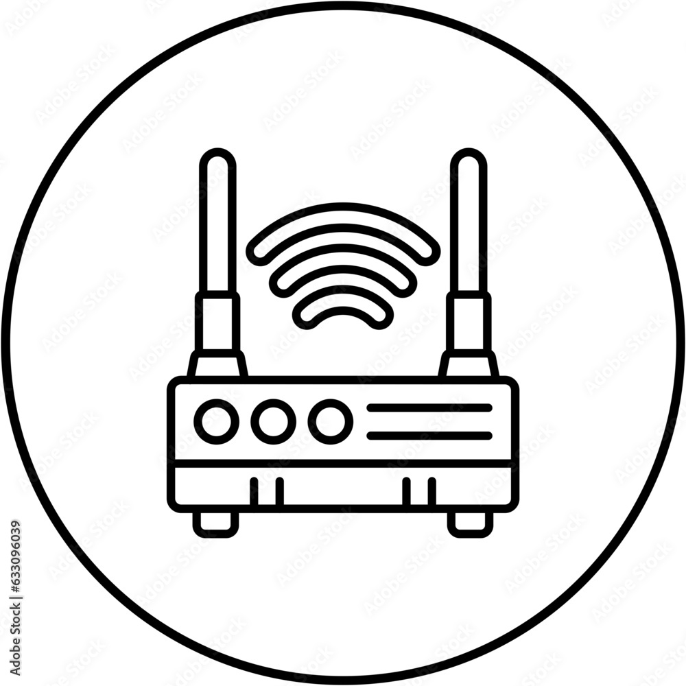 Wireless Router Icon Wireless Router Icon