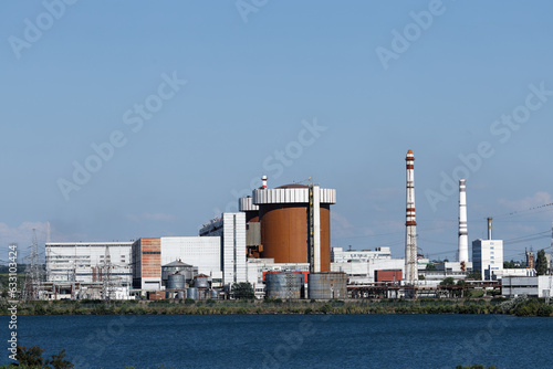 Panoramic view of the South Ukraine Nuclear Power Plant