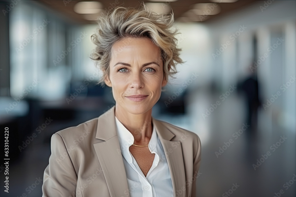 Portrait of a professional businesswoman, generative ai Portrait of a professional businesswoman, generative ai