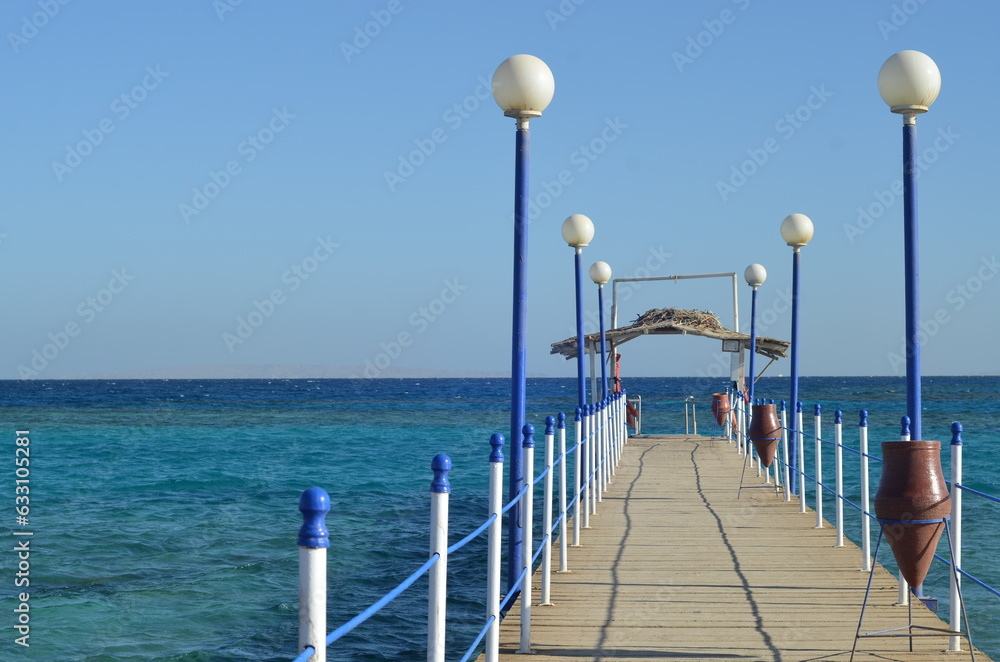 pier at the sea
