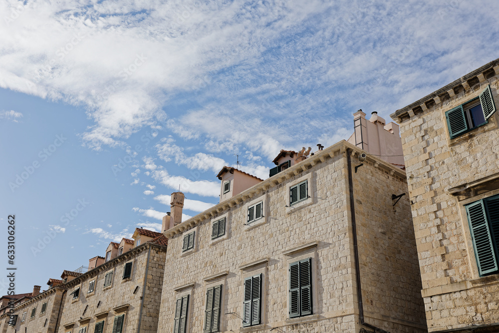 old house in the Dubrovnik city