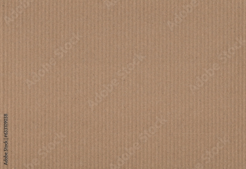 Brown cardboard texture background. Blank page craft cardboard for ecological, garbage recycling, package theme design.