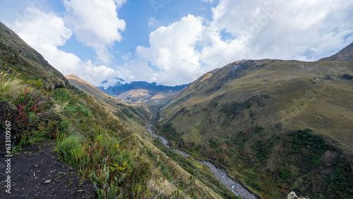 Laguna Amarilla, Altar Volcano, Sangay National Park, Ecuador 