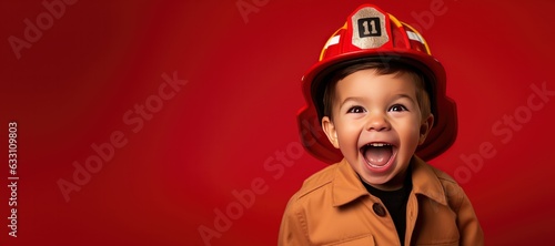 Happy Young Boy Dressed as ...