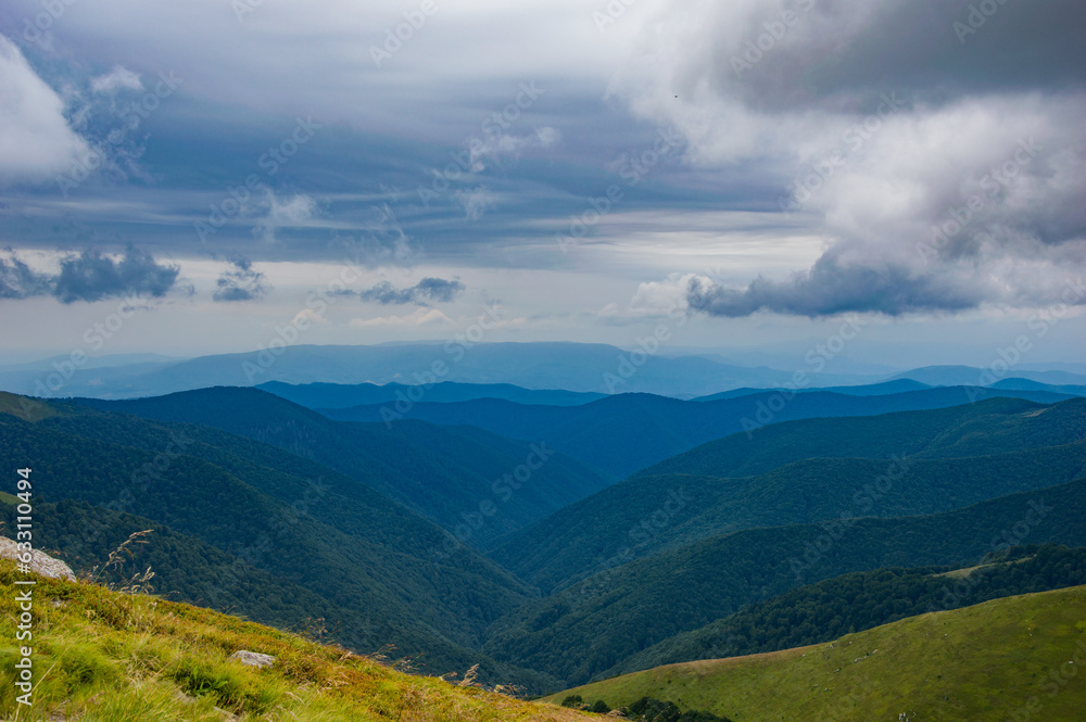 Fototapeta premium landscape with clouds