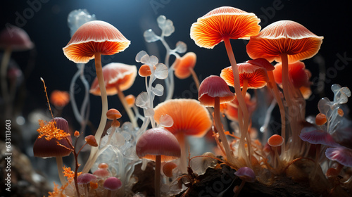orange sea anemone