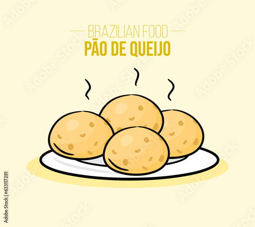 Pão de queijo, bread cheese -  Brazilian food - minas food, mineiro