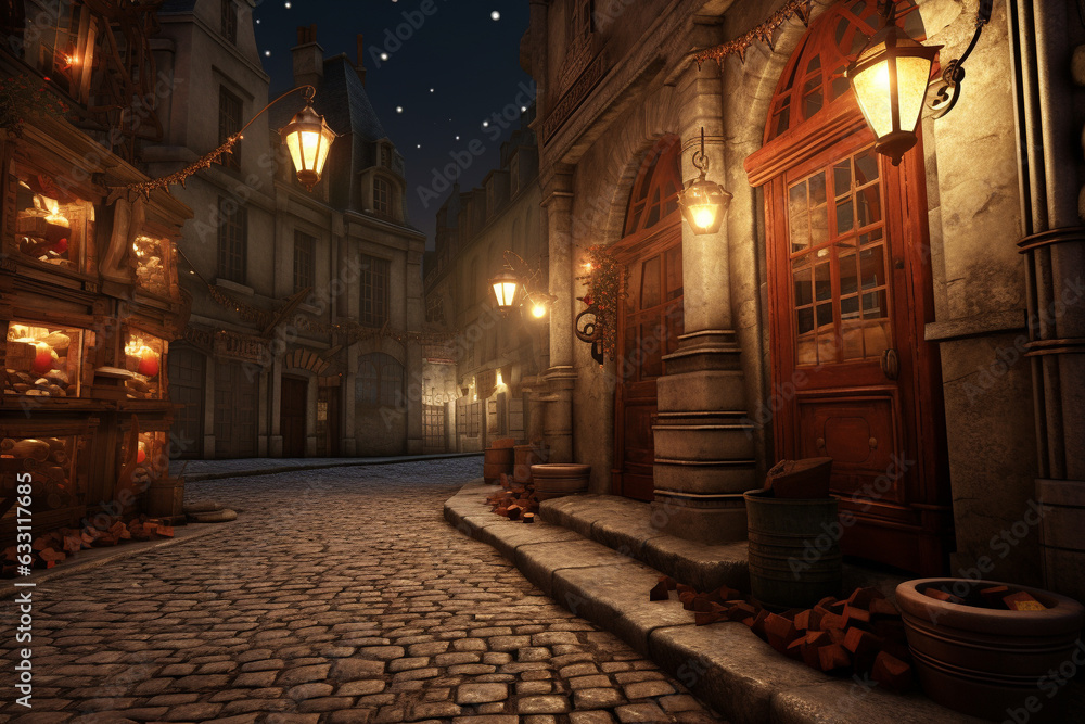 Midnight in Renaissance Paris. Midnight in Renaissance Paris.